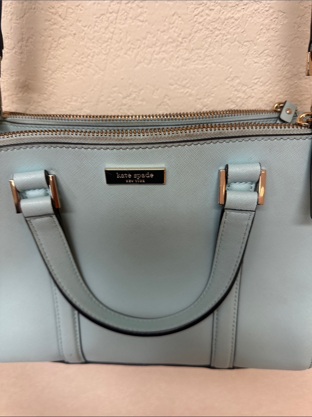 Kate Spade womans baby blue Satchel bag - Picture 4 of 5